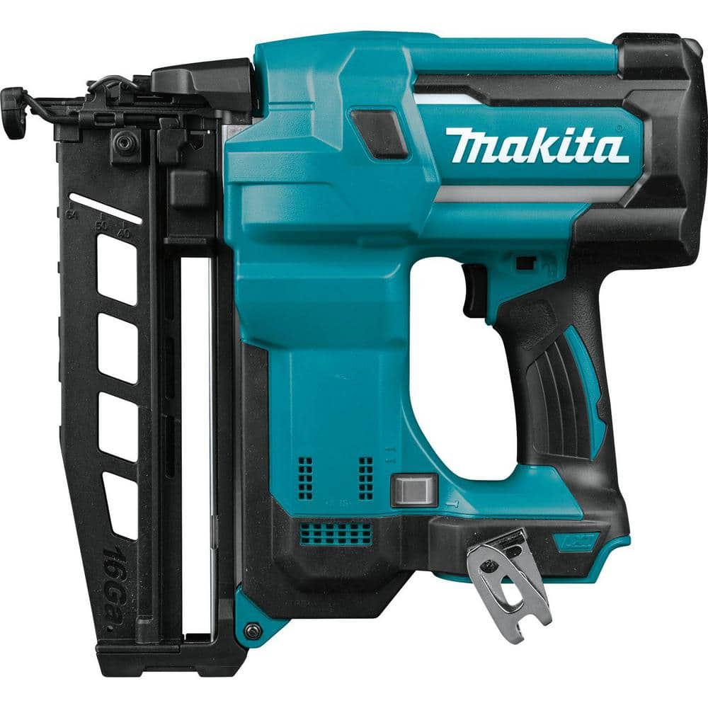 Makita 18V LXT Lithium-Ion 16-Gauge Cordless 2-1/2 in. Straight Finish Nailer (Tool Only) - Image 12