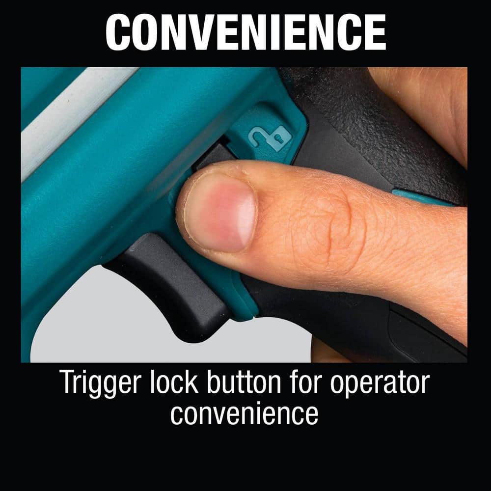 Makita 18V LXT Lithium-Ion 16-Gauge Cordless 2-1/2 in. Straight Finish Nailer (Tool Only) - Image 9