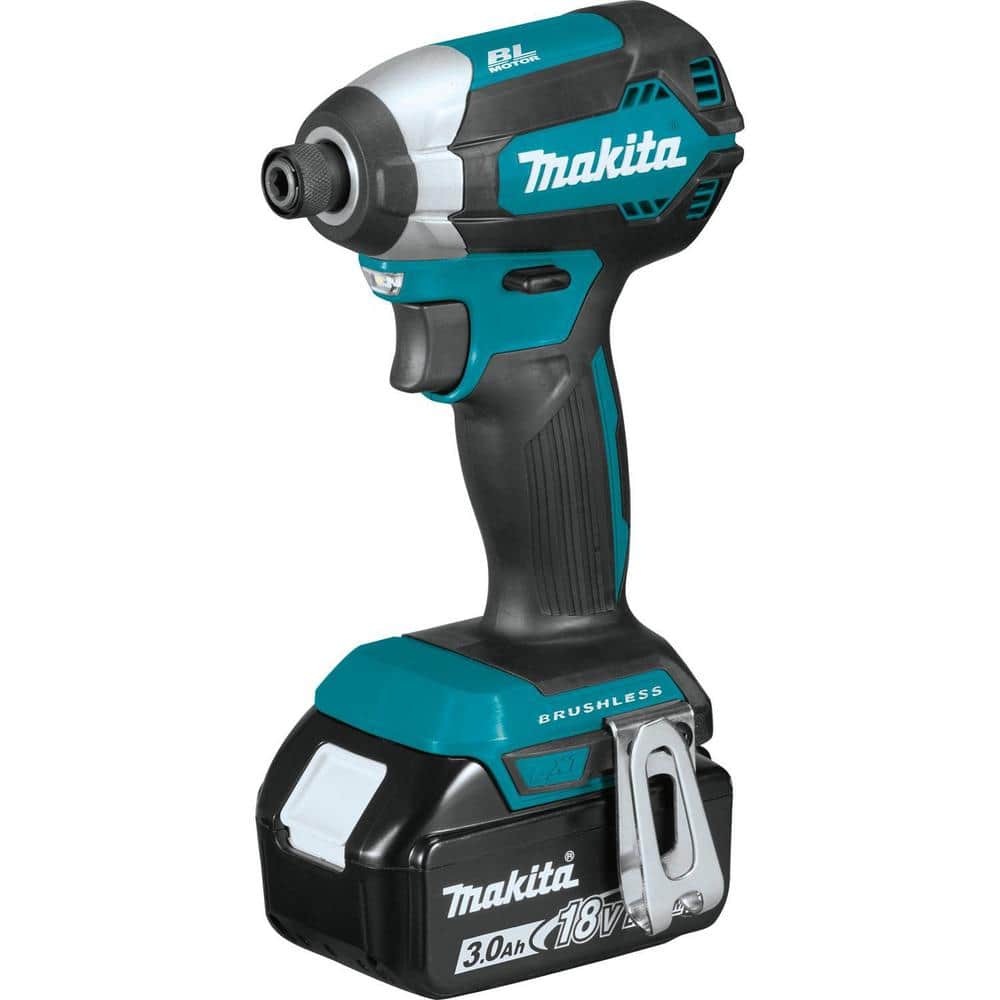 Makita 18V LXT Lithium-ion Brushless Cordless 2-Piece Combo Kit 3.0Ah Driver-Drill/ Impact Driver - Image 12