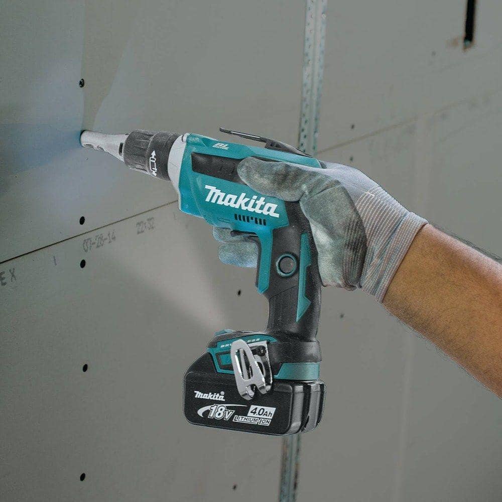 Makita 18V LXT Lithium-Ion Brushless Cordless Drywall Screwdriver with Push Drive Technology (Tool-Only) - Image 11