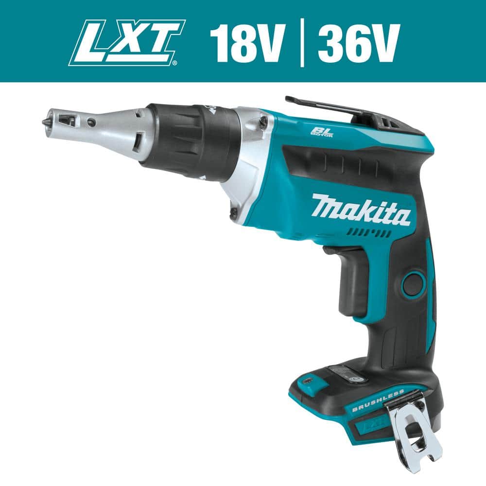 Makita 18V LXT Lithium-Ion Brushless Cordless Drywall Screwdriver with Push Drive Technology (Tool-Only) - Image 13