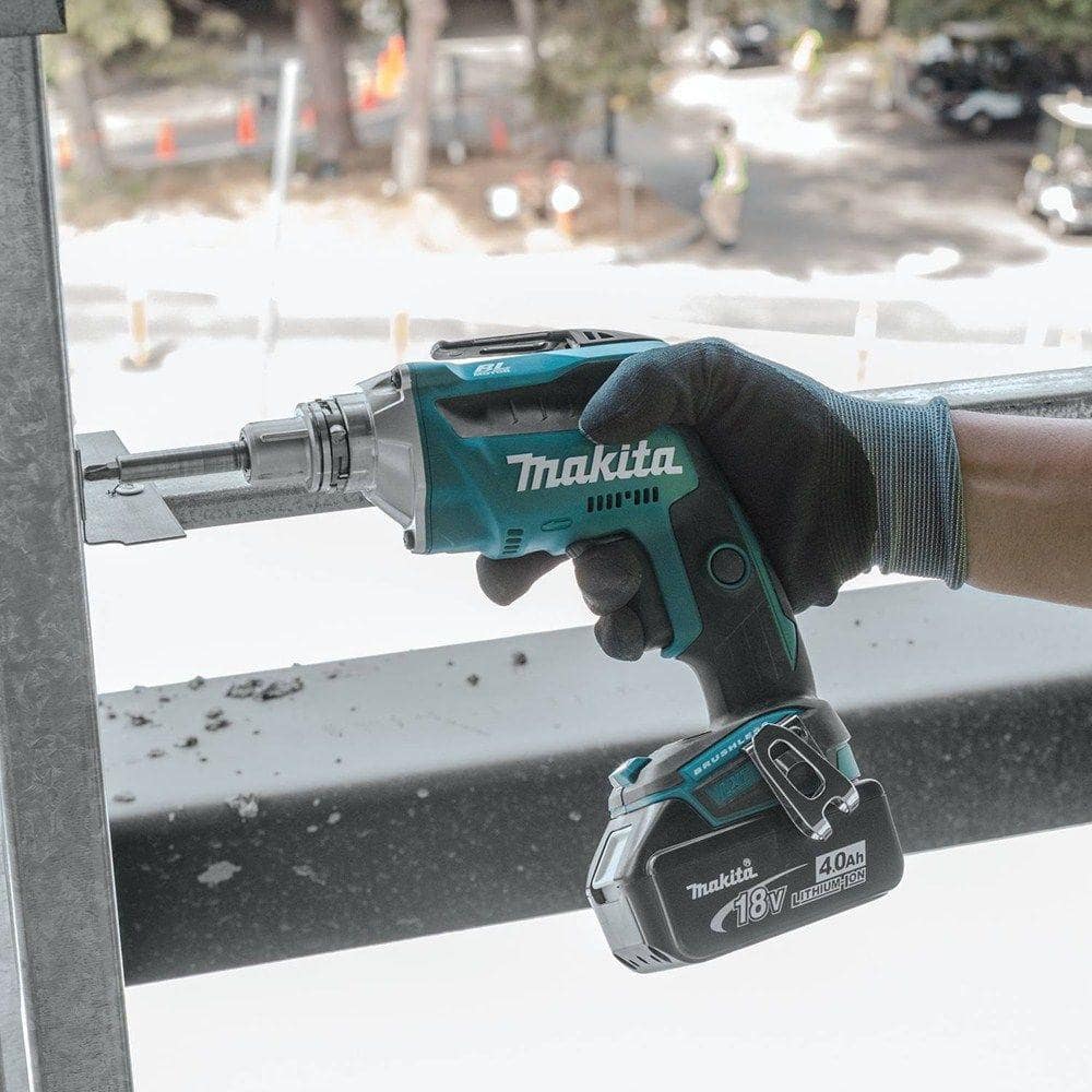 Makita 18V LXT Lithium-Ion Brushless Cordless Drywall Screwdriver with Push Drive Technology (Tool-Only) - Image 9