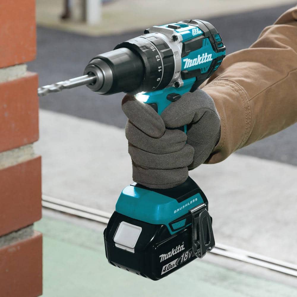 Makita 18V LXT Lithium‑Ion Brushless Cordless Hammer Drill/Impact Driver Combo Kit, 2‑Pc with BONUS 18V Li‑Ion Multi‑Tool - Image 4