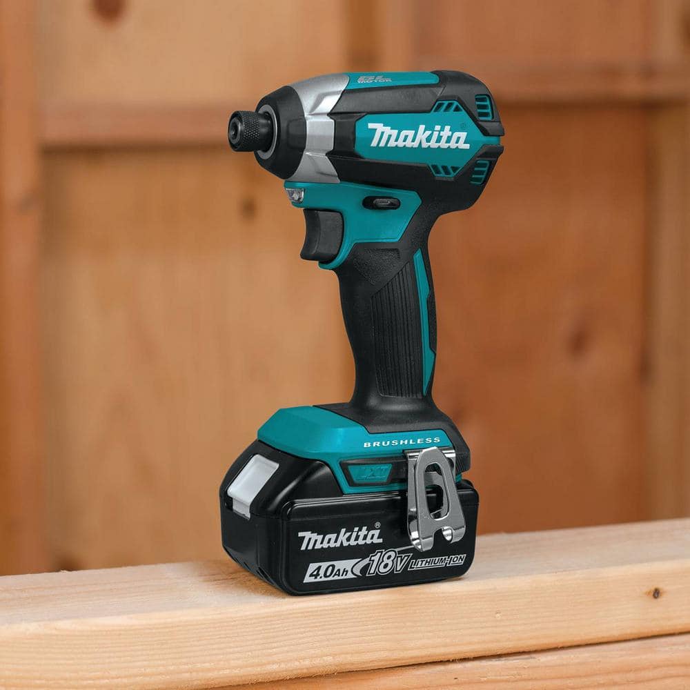 Makita 18V LXT Lithium‑Ion Brushless Cordless Hammer Drill/Impact Driver Combo Kit, 2‑Pc with BONUS 18V Li‑Ion Multi‑Tool - Image 5
