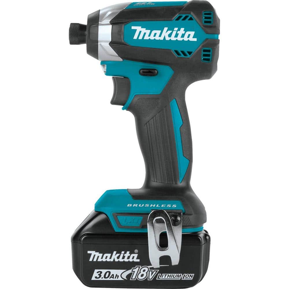 Makita 18V LXT Lithium-Ion Brushless Cordless Impact Driver Kit with (1) Battery 3.0Ah - Image 5