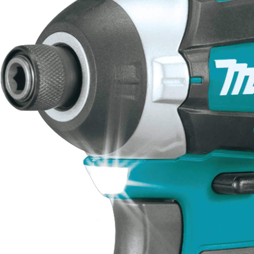 Makita 18V LXT Lithium‑Ion Brushless Cordless Quick‑Shift Mode 3‑Speed Impact Driver Kit with (2) 5.0Ah Batteries and Hard Case - Image 8