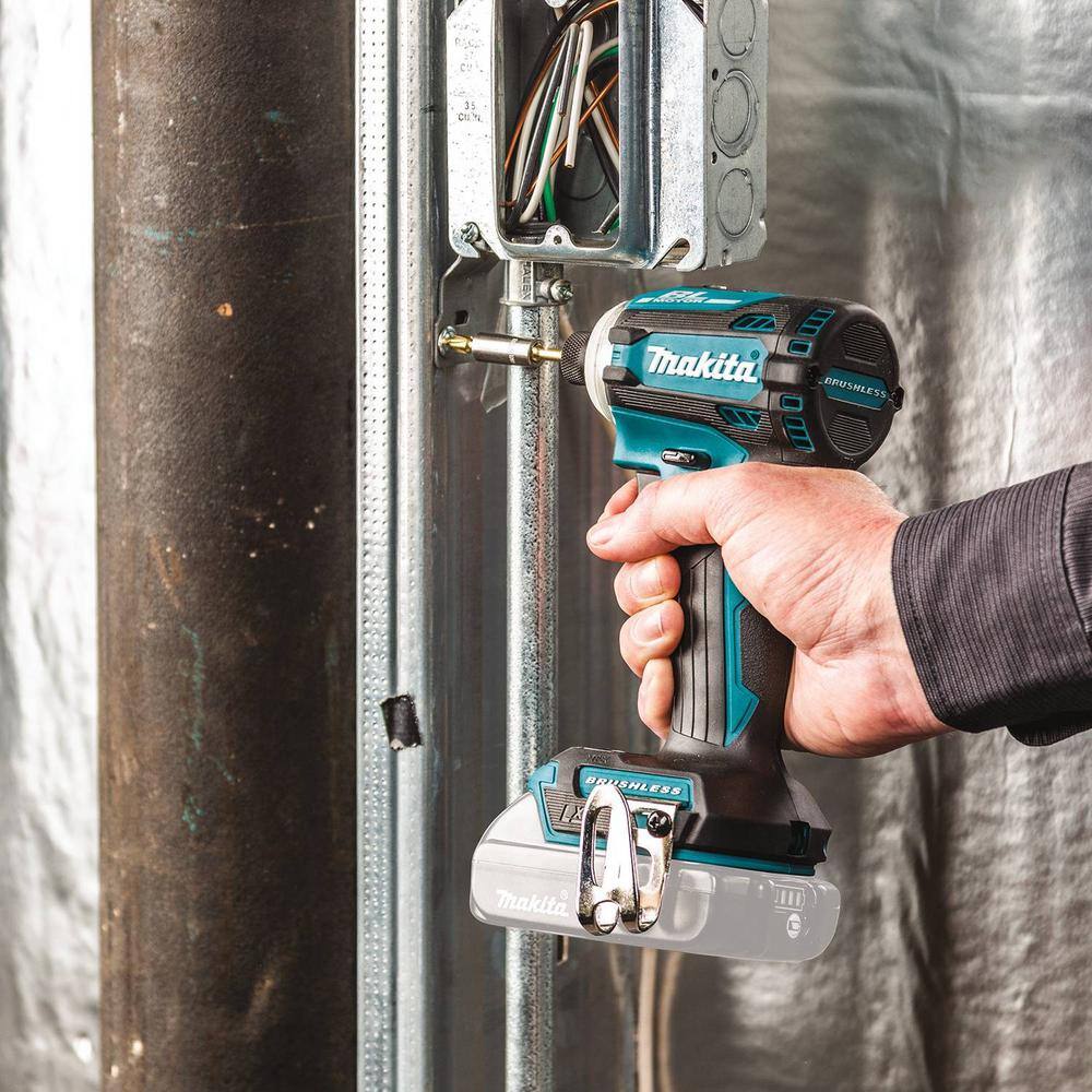 Makita 18V LXT Lithium‑Ion Brushless Cordless Quick‑Shift Mode 4‑Speed Impact Driver, Tool Only (XDT16Z) - Image 4