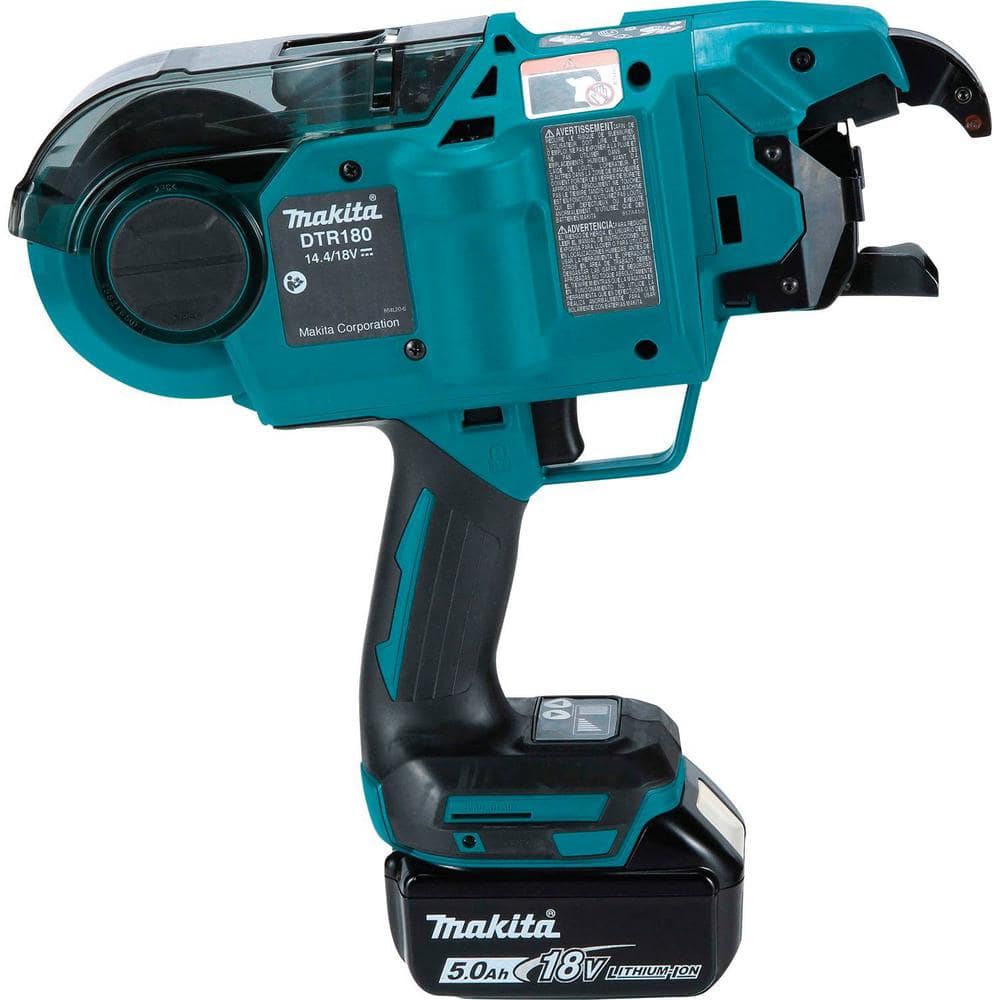 Makita 18V LXT Lithium-Ion Brushless Cordless Rebar Tying Tool Kit (5.0 Ah) - Image 6