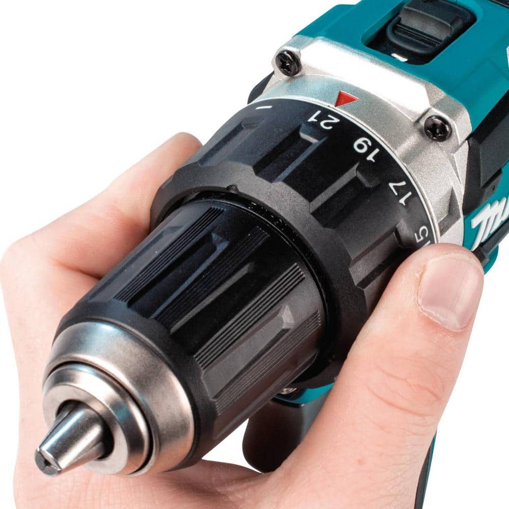 Makita 18V LXT Lithium‑Ion Compact Brushless Cordless 1/2 in. Driver‑Drill Kit with Two 5.0Ah Batteries, Charger & Hard Case - Image 6