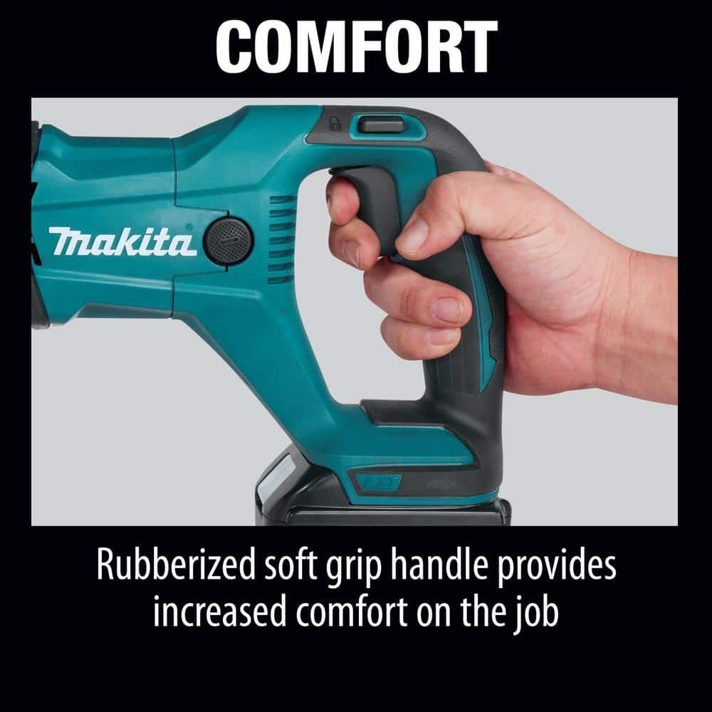 Makita 18V LXT Lithium‑Ion Cordless Reciprocating Saw Kit, 5.0Ah (XRJ04T) - Image 7