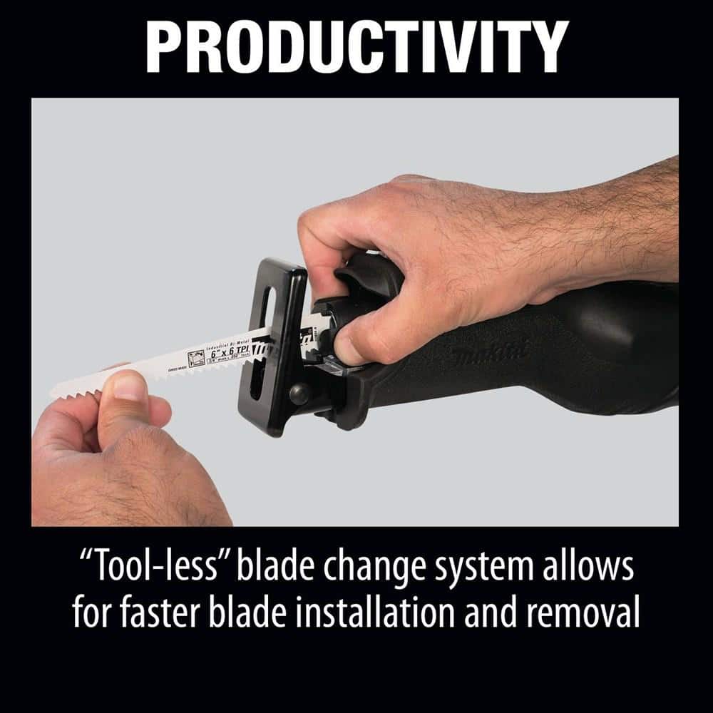 Makita 18V LXT Lithium-Ion Cordless Reciprocating Saw (Tool-Only), XRJ04Z - Image 4