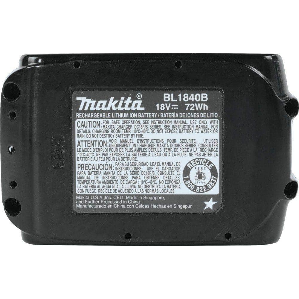 Makita 18V LXT Lithium‑Ion High Capacity Battery Pack 4.0Ah with Fuel Gauge (BL1840B) - Image 5