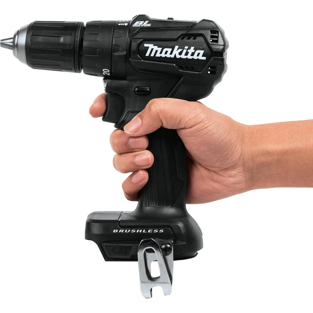 Makita 18V LXT Lithium‑Ion Sub‑Compact Brushless Cordless 1/2 in. Hammer Driver‑Drill (Tool Only) - Image 3
