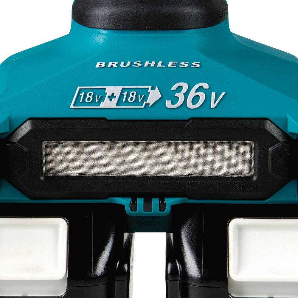 Makita 18V X2 LXT (36V) Brushless 9 in. Paddle Switch Cut-Off/Angle Grinder Kit, 5.0Ah with Bonus Grinding Wheel (10-Pack) - Image 6