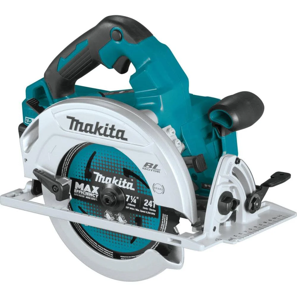 Makita 18V X2 LXT (36V) Brushless Cordless 7-1/4 in. Circular Saw Kit, 5.0Ah + Bonus 18V LXT 5.0Ah Battery Pack - Image 2
