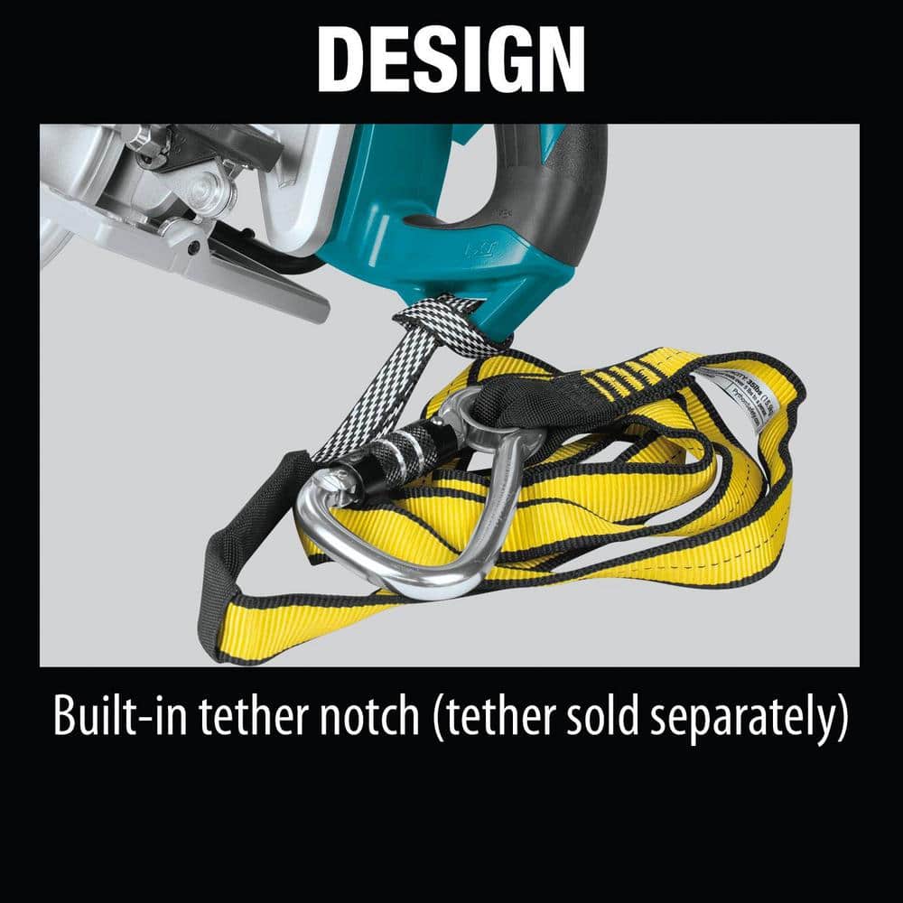 Makita 18V X2 LXT 5.0Ah Lithium-Ion (36V) Brushless Cordless Rear Handle 7-1/4 in. Circular Saw Kit - Image 11