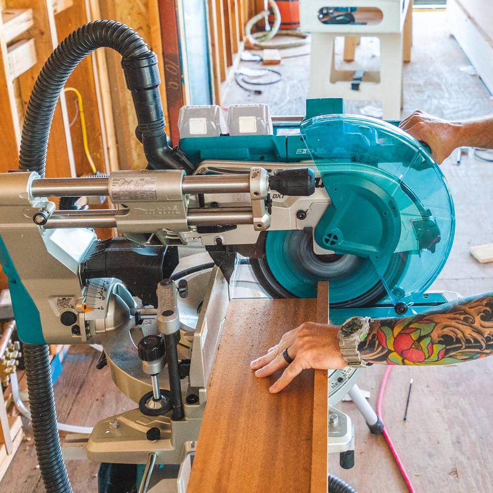 Makita 18V X2 LXT Lithium‑Ion (36V) 12 in. Brushless Dual‑Bevel Sliding Compound Miter Saw, AWS Capable (Tool‑Only) - Image 4
