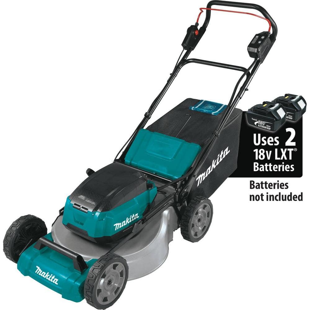Makita 21 in. 18V X2 (36V) LXT Brushless Cordless Walk-Behind Push Lawn Mower, Tool-Only - Image 4