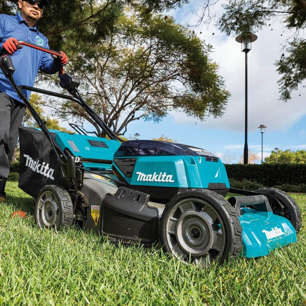 Makita 21 in. 18V X2 (36V) LXT Brushless Cordless Walk-Behind Push Lawn Mower, Tool-Only - Image 5