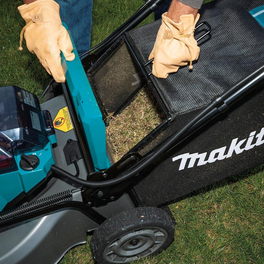 Makita 21 in. 18V X2 (36V) LXT Brushless Cordless Walk-Behind Push Lawn Mower, Tool-Only - Image 6