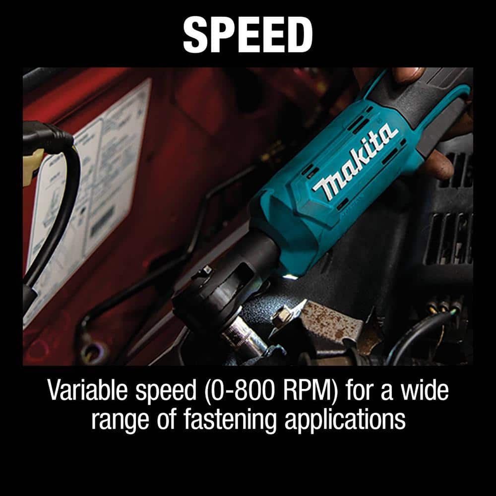 Makita 3/8 in./1/4 in. 18V LXT Lithium-Ion Cordless Square Drive Ratchet (Tool-Only) - Image 8