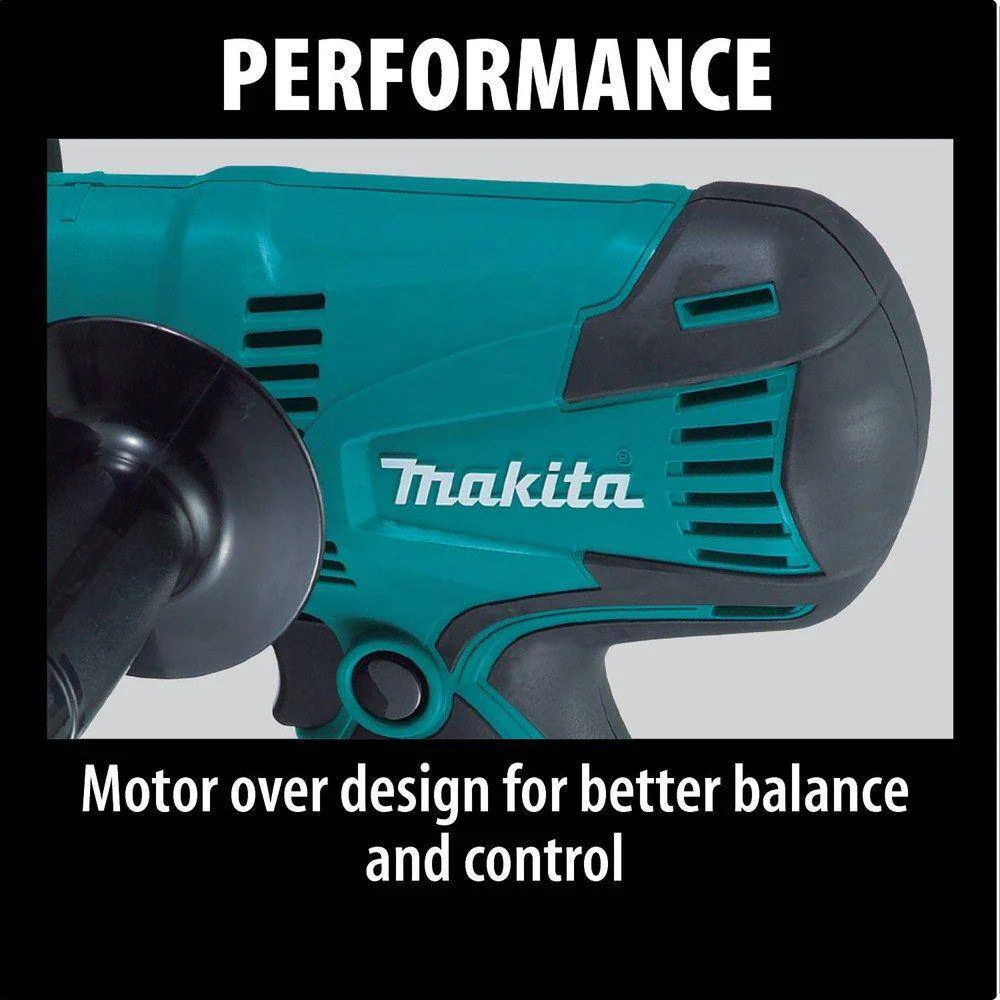 Makita 4.2 Amp 5 in. Corded Lightweight Compact Disc Sander with Disc, Pad, and Side Handle - Image 12
