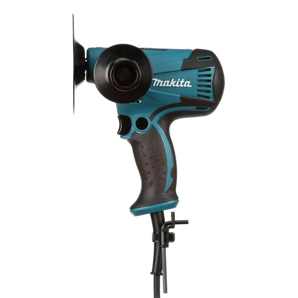Makita 4.2 Amp 5 in. Corded Lightweight Compact Disc Sander with Disc, Pad, and Side Handle - Image 2