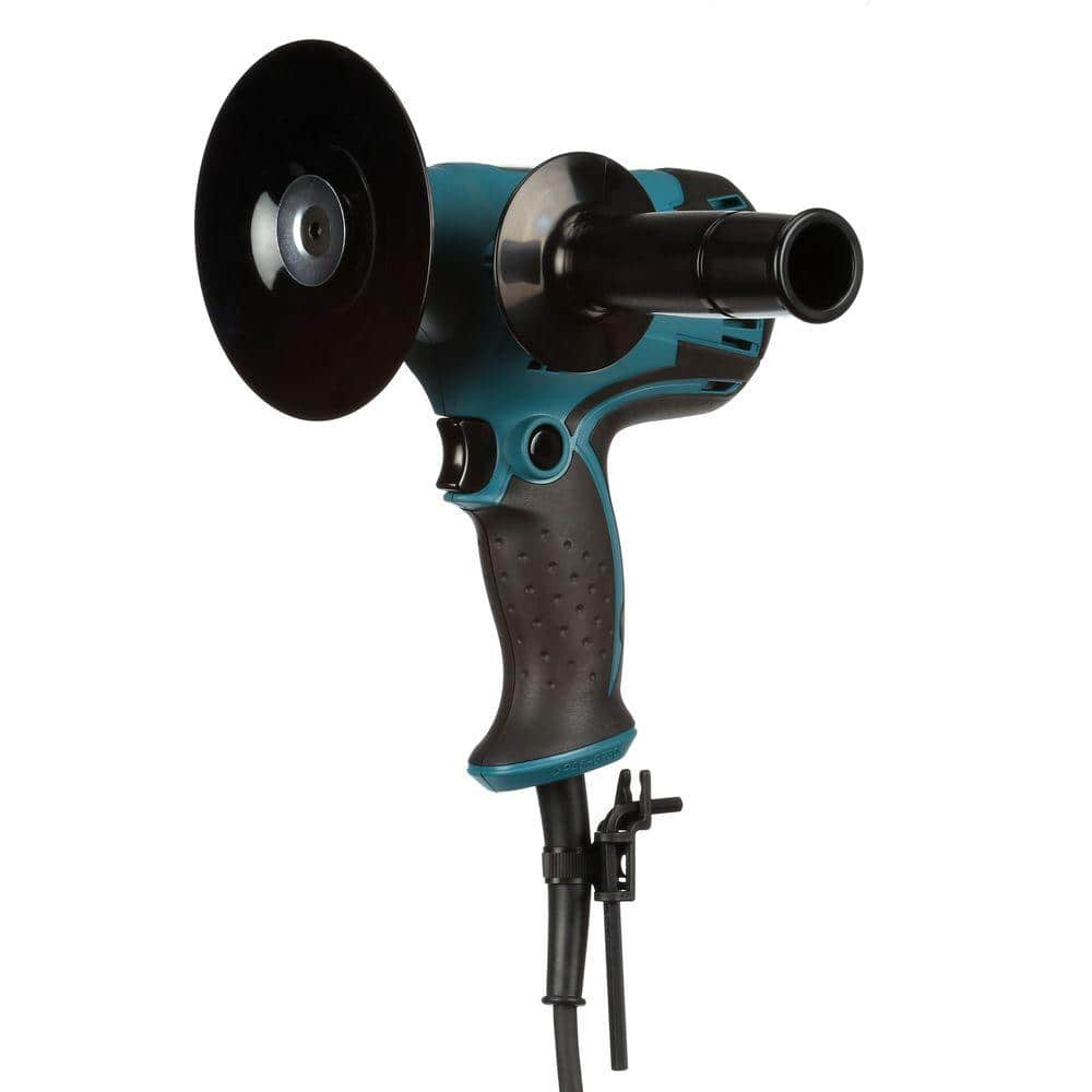 Makita 4.2 Amp 5 in. Corded Lightweight Compact Disc Sander with Disc, Pad, and Side Handle - Image 4