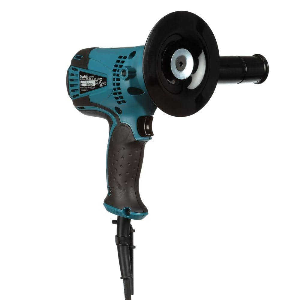 Makita 4.2 Amp 5 in. Corded Lightweight Compact Disc Sander with Disc, Pad, and Side Handle - Image 5
