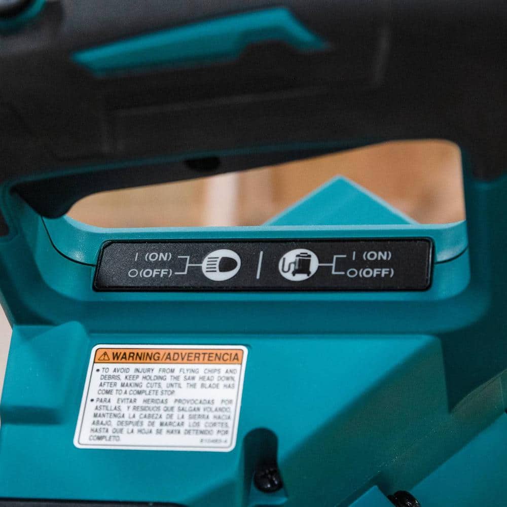 Makita 40V max XGT Brushless Cordless 10 in. Dual-Bevel Sliding Compound Miter Saw Kit, AWS Capable (4.0Ah) - Image 9