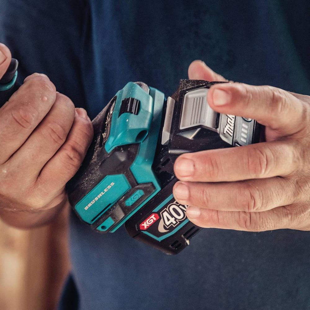 Makita 40V Max XGT Brushless Cordless 2-Pc. Combo Kit (Hammer Driver-Drill/Impact Driver) 2.5Ah - Image 13