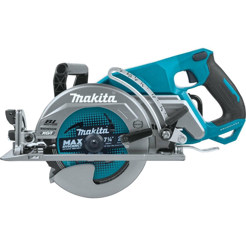 Makita 40V Max XGT Brushless Cordless Rear Handle 7-1/4 in. Circular Saw Kit (4.0 Ah) - Image 11