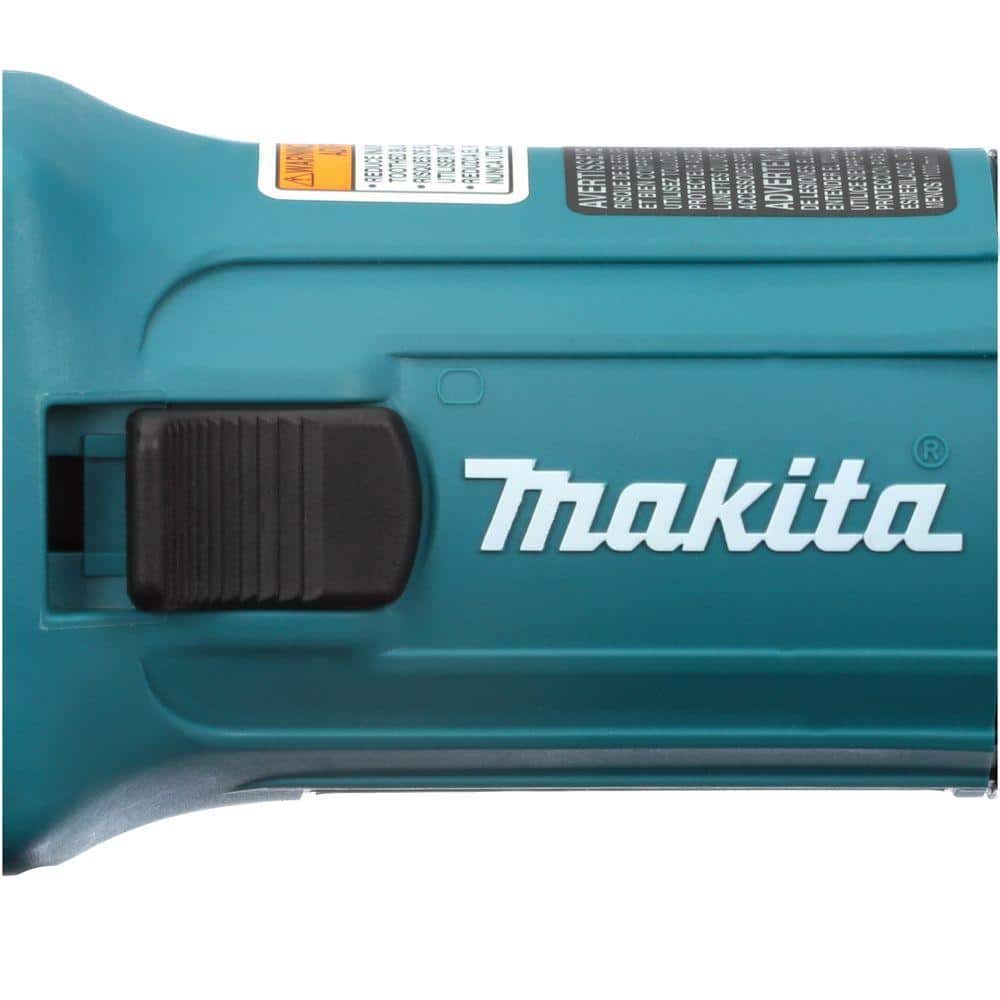 Makita 6 Amp Corded 4 in. Lightweight Angle Grinder with Grinding Wheel, Wheel Guard Side Handle Hard Case - Image 3