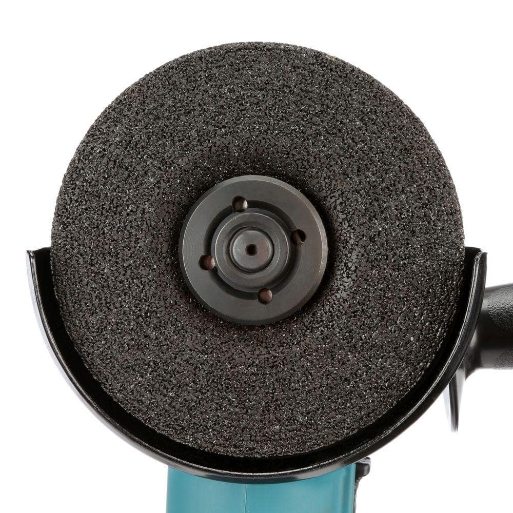 Makita 6 Amp Corded 4 in. Lightweight Angle Grinder with Grinding Wheel, Wheel Guard Side Handle Hard Case - Image 4