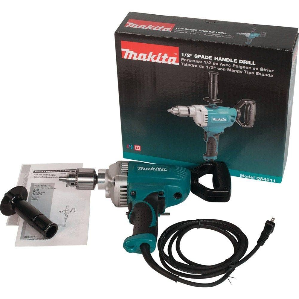 Makita 8.5 Amp 1/2 in. Spade Handle Drill, DS4011 - Image 7