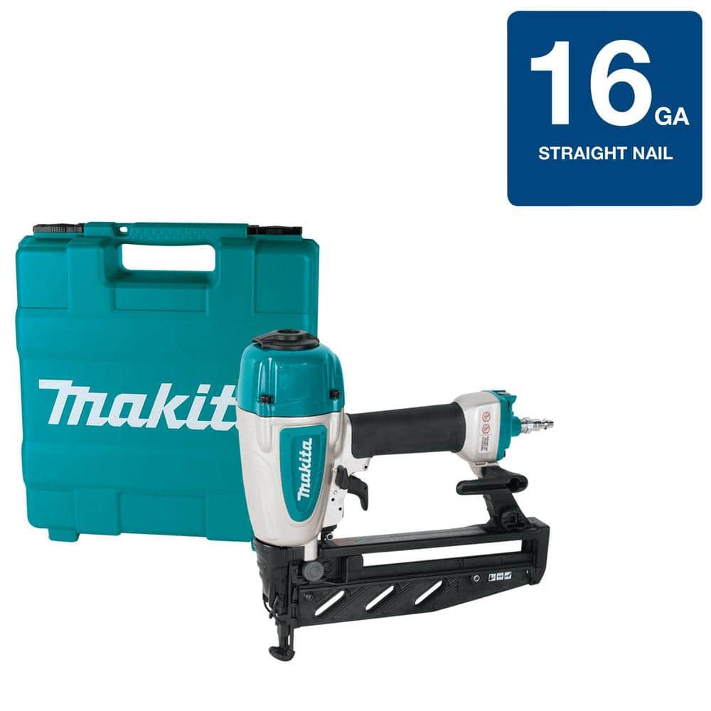 Makita Pneumatic 16-Gauge 2-1/2 in. Straight Finish Nailer (AF601) - Image 8