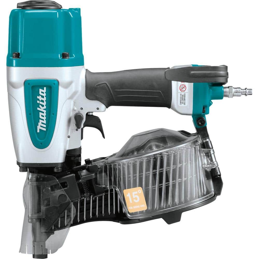 Makita Pneumatic 2-1/2 in. 15° Siding Coil Nailer - Image 5