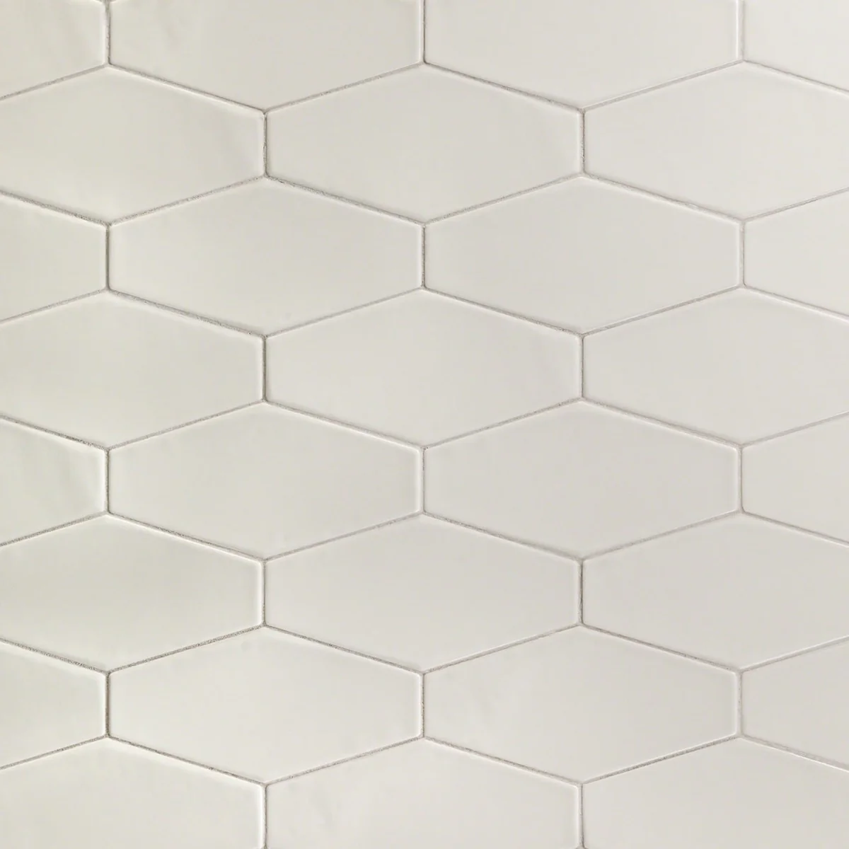 Manchester Dove Gray 4x8 Hexagon Glazed Ceramic Wall Tile - Image 2