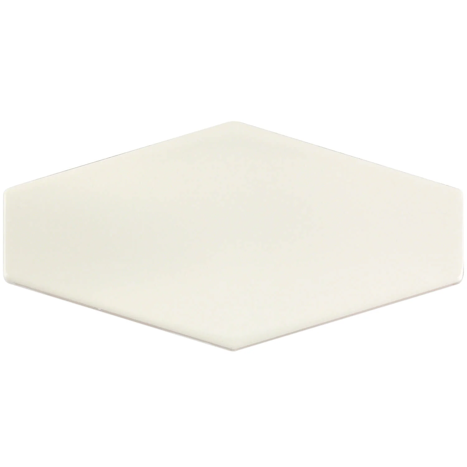 Manchester Vanilla Hexagon Glossy Ceramic Wall Tile - Lux Tile - Image 2
