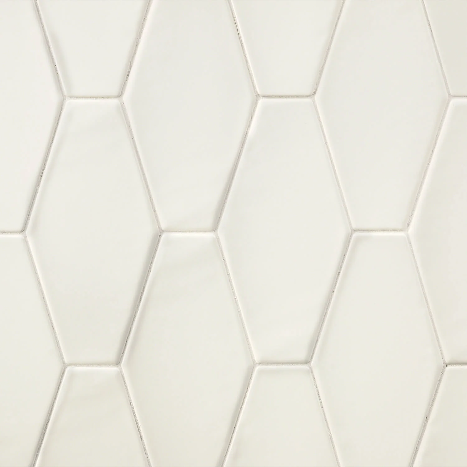 Manchester Vanilla Hexagon Glossy Ceramic Wall Tile - Lux Tile - Image 3