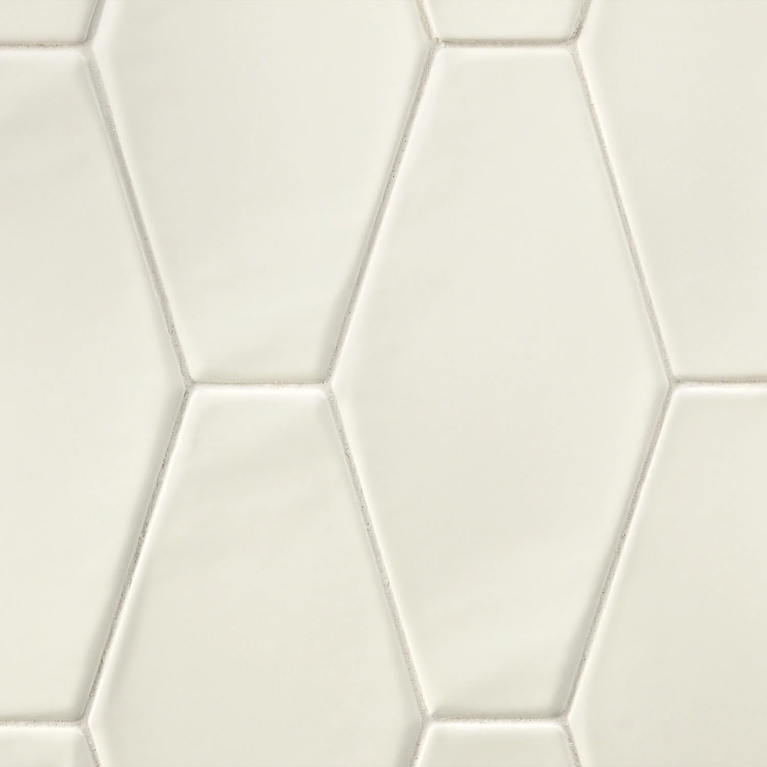 Manchester Vanilla Hexagon Glossy Ceramic Wall Tile - Lux Tile - Image 5