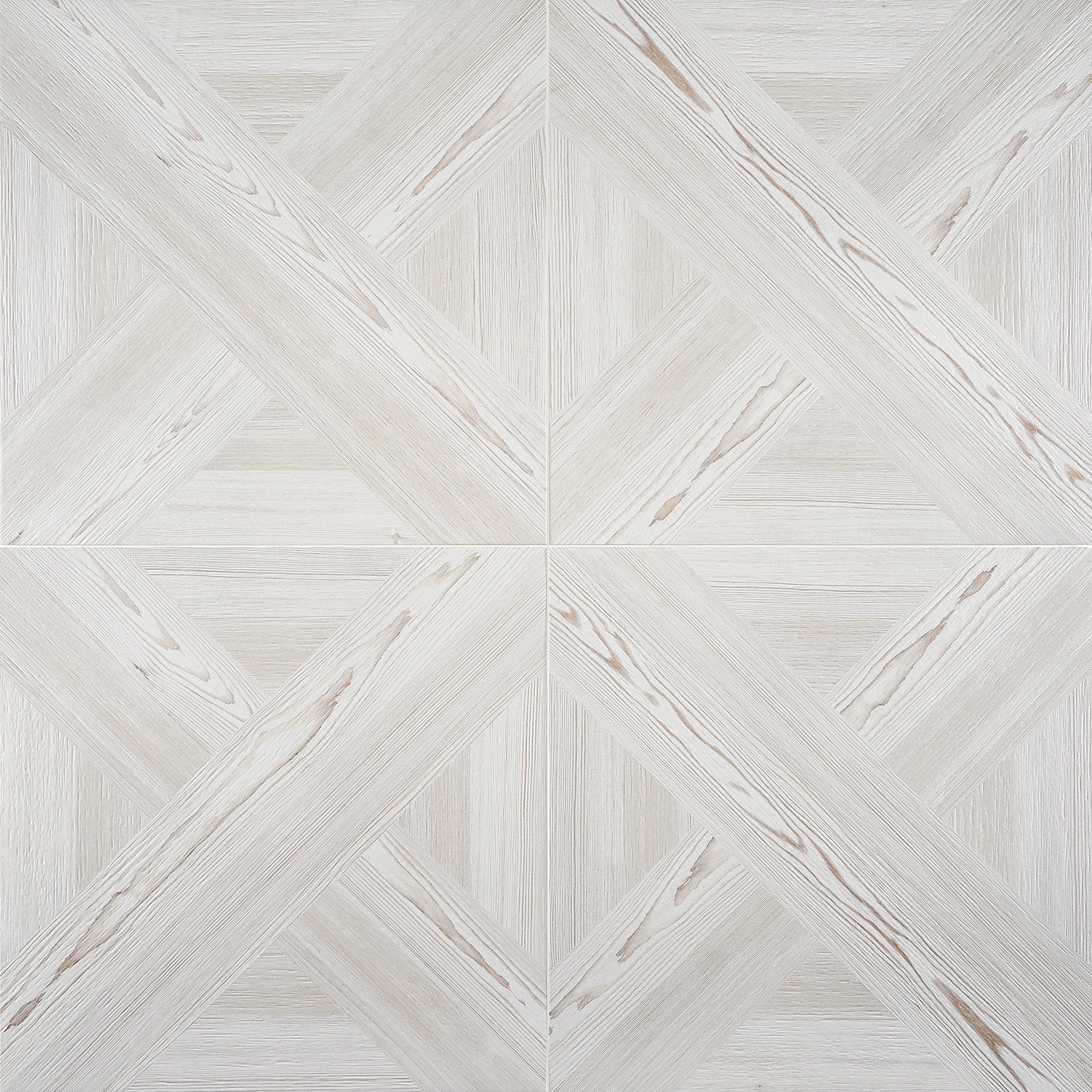 Mandorla White 24x24 Matte Wood Look Porcelain Tile - Image 2