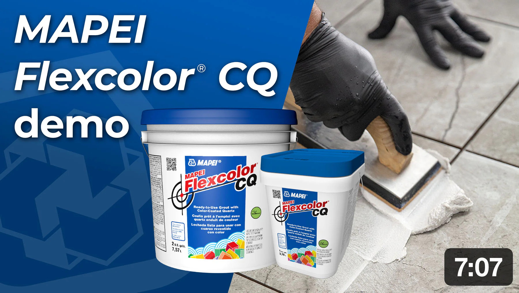 MAPEI Flexcolor CQ Grout – 5019 Pearl Gray - Image 3