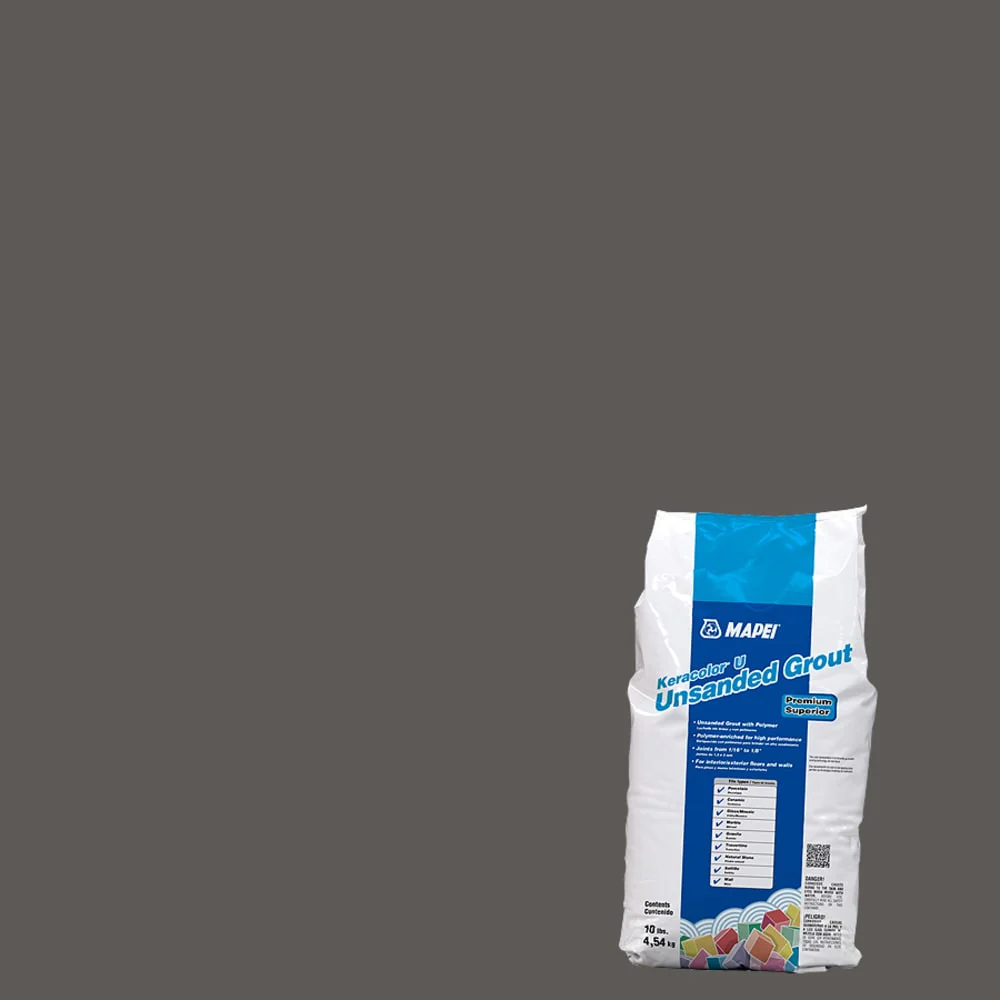 MAPEI Keracolor U Unsanded Grout, Charcoal #47 (10 lb)