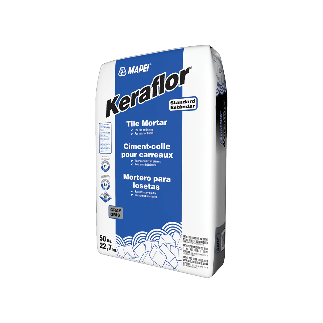 MAPEI Keraflor White Floor Tile Thin-Set Mortar, 50 lb