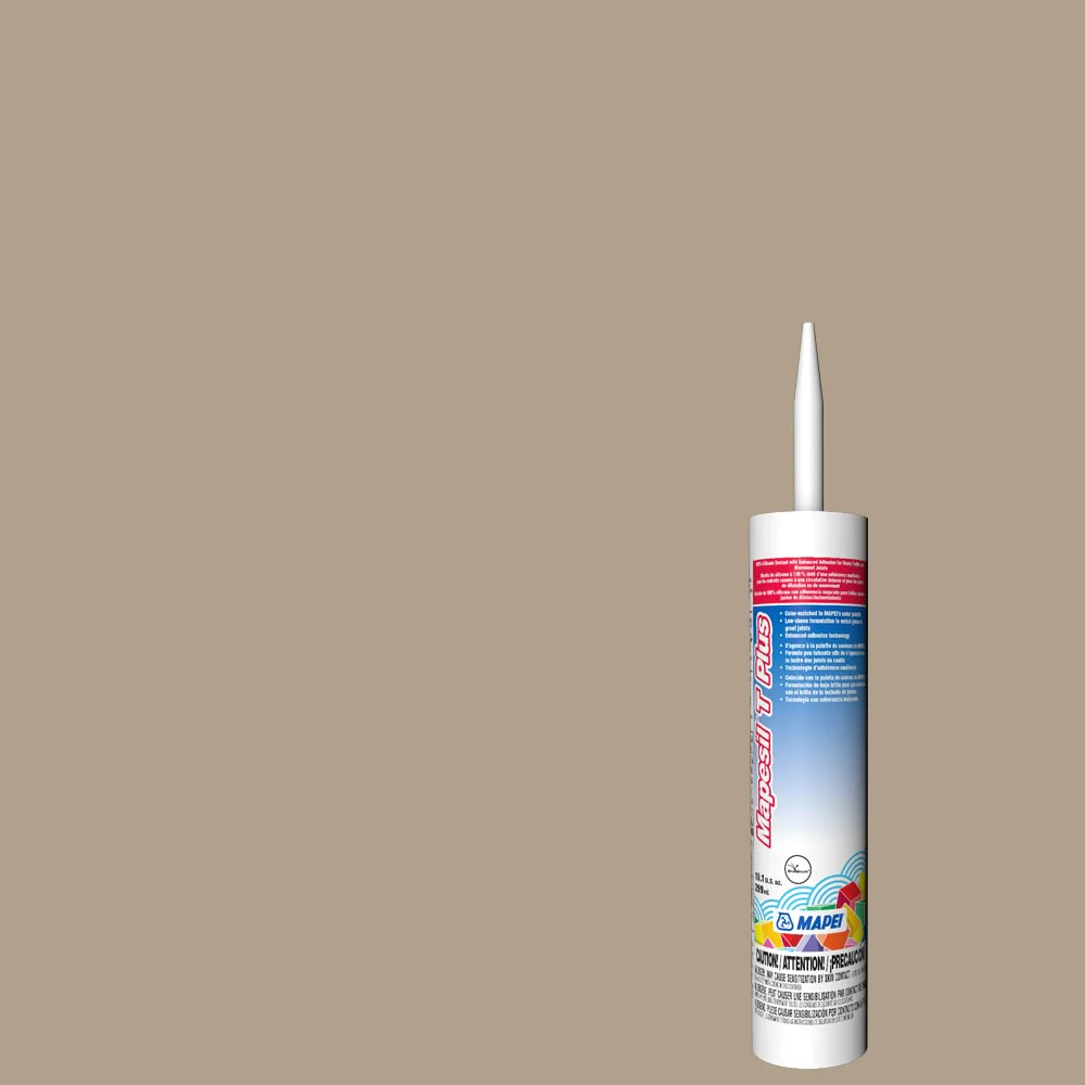 MAPEI Mapesil T Plus Silicone Caulk, 10.1-oz, 35 Navajo Brown (#5035)