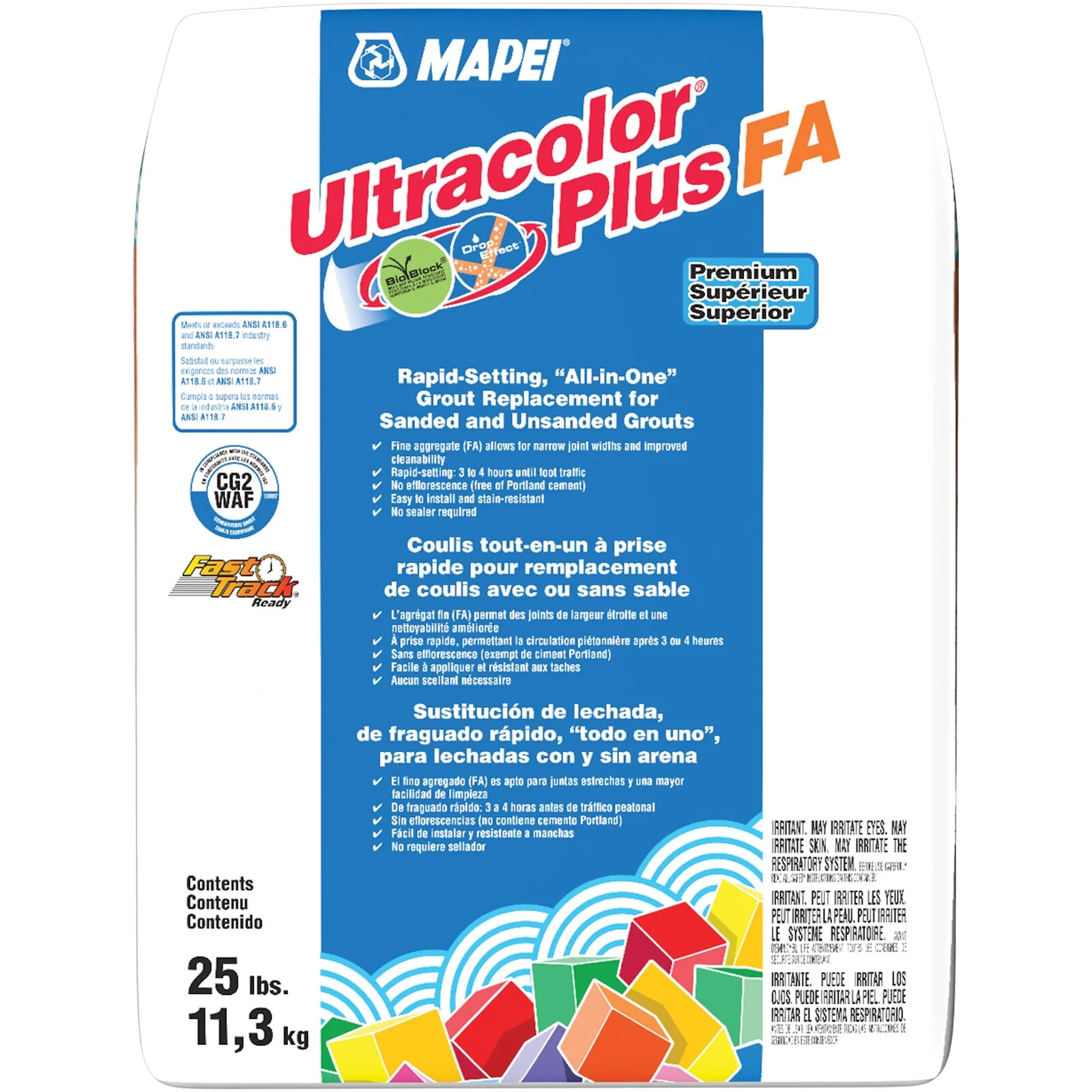 MAPEI Ultracolor Plus FA Grout, Bamboo #5108 – 25 lbs - Image 3