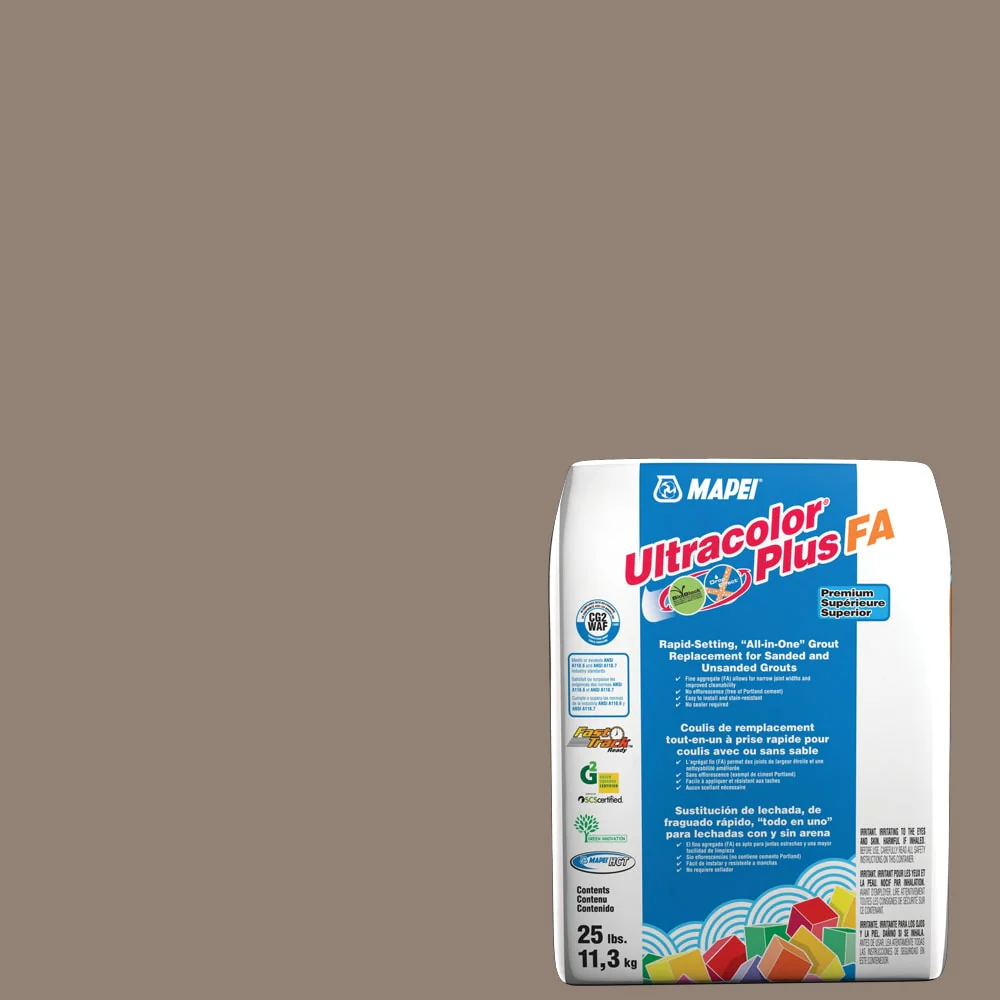 MAPEI Ultracolor Plus FA Grout, Walnut #106 — 25 lbs