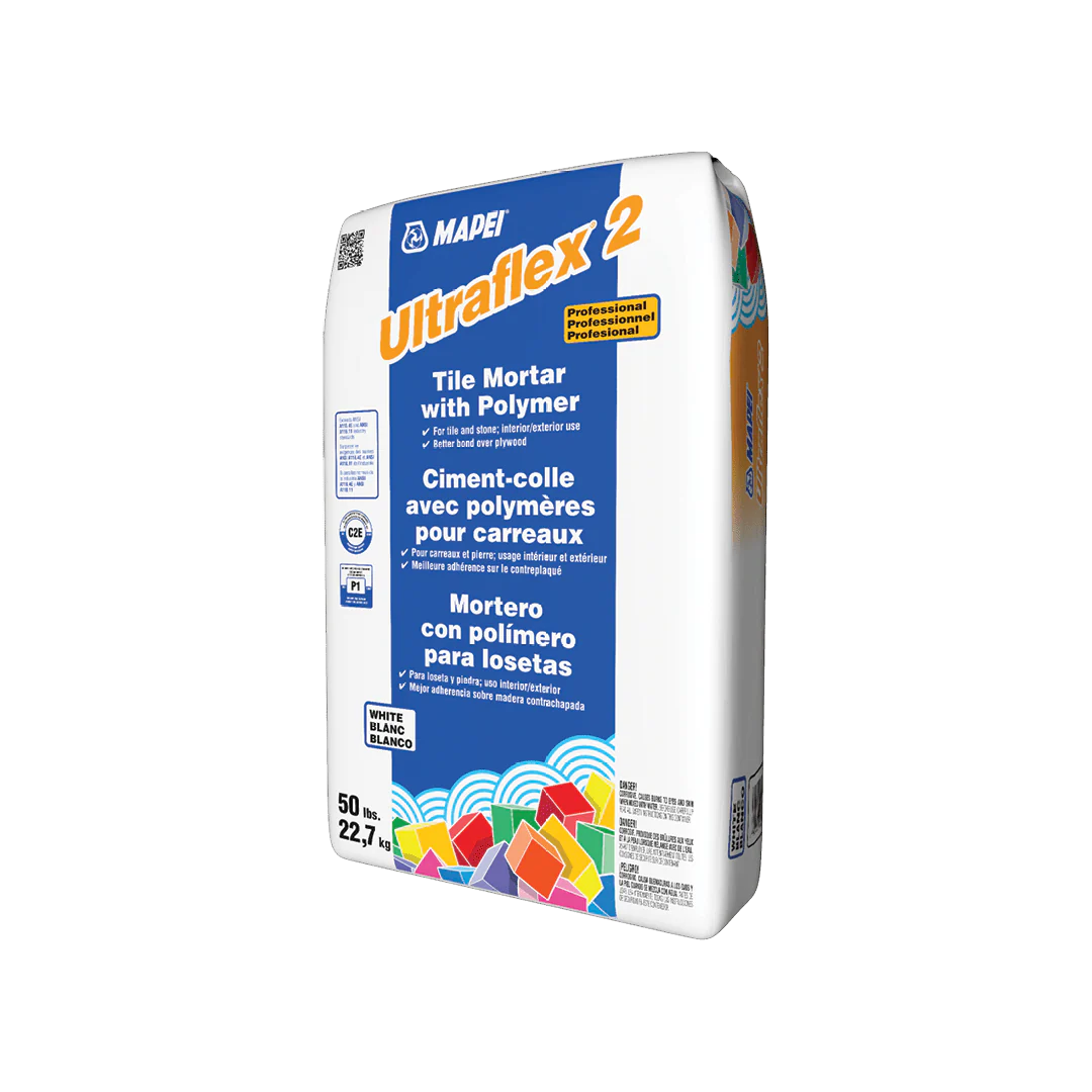 MAPEI UltraFlex 2 50-lb White Powder Thinset Mortar