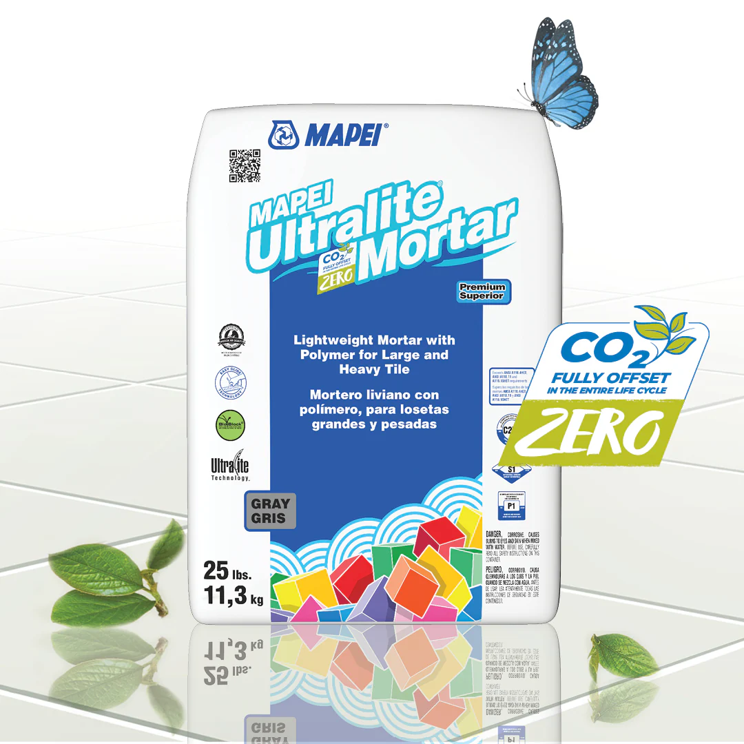 MAPEI Ultralite White Mortar, 25 lb Lightweight Polymer-Modified Thin-Set